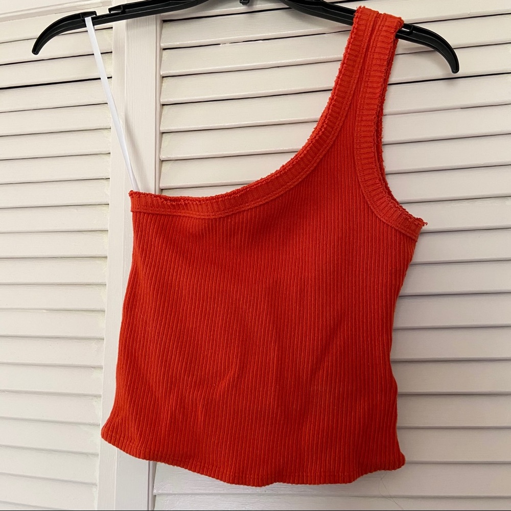 Urban Outfitters one shoulder crop